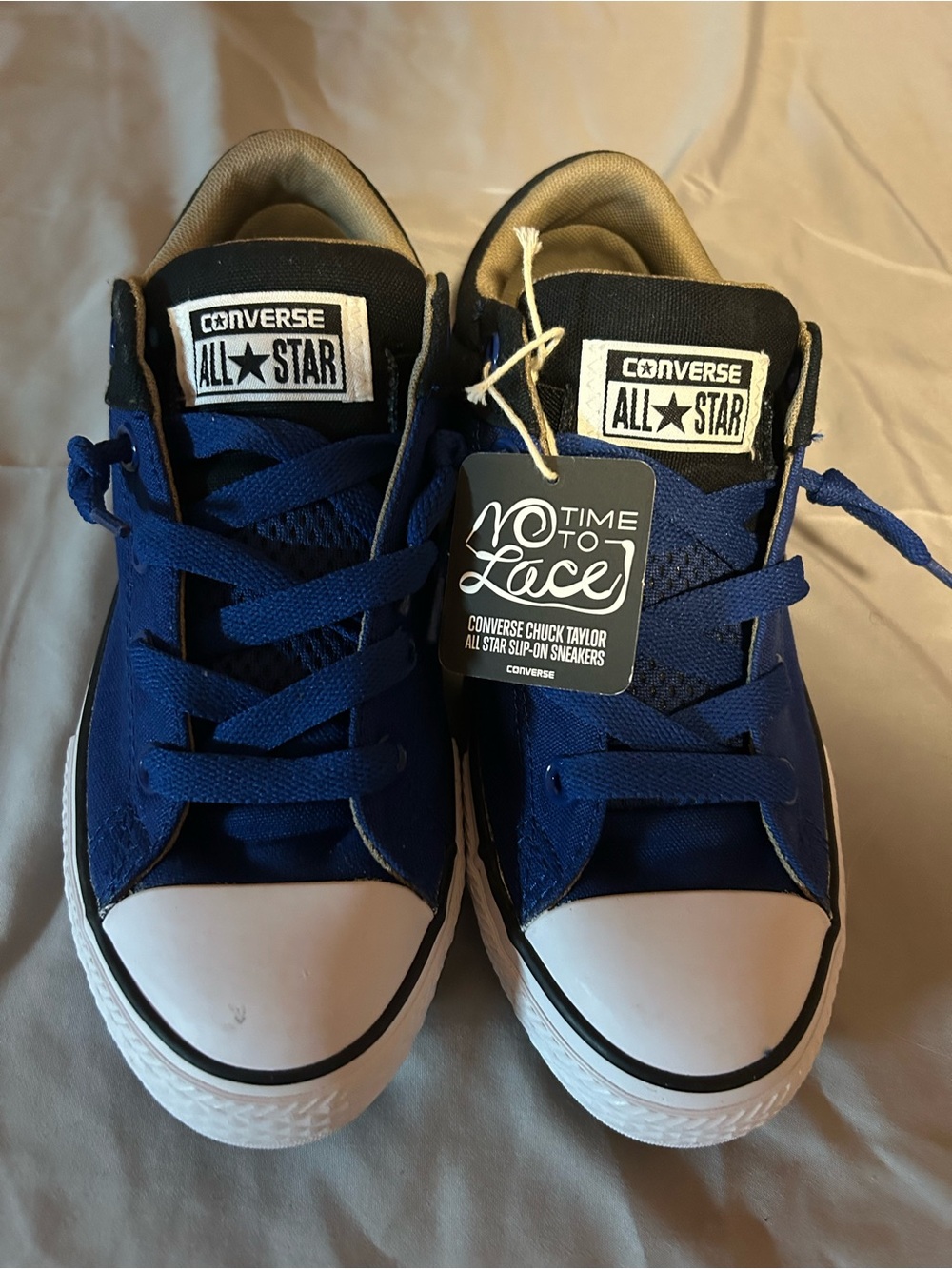 Converse Kids Royal Blue Low-Top Sneakers